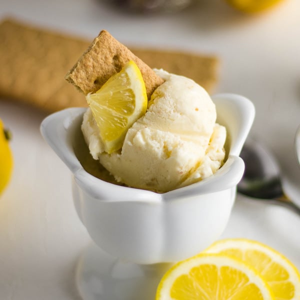 Easy Creamy Lemon Ice Cream Recipe | Kitchen Cents