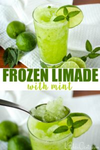 Refreshing Frozen Mint Limeade | Kitchen Cents