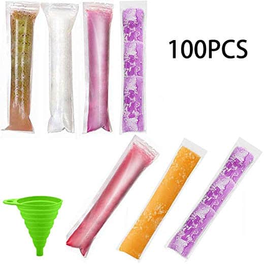 Popsicle Molds Bags, 100 Pack 