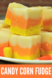 Candy Corn Fudge | 21+ Easy No Bake Halloween Treats | Kitchen Cents