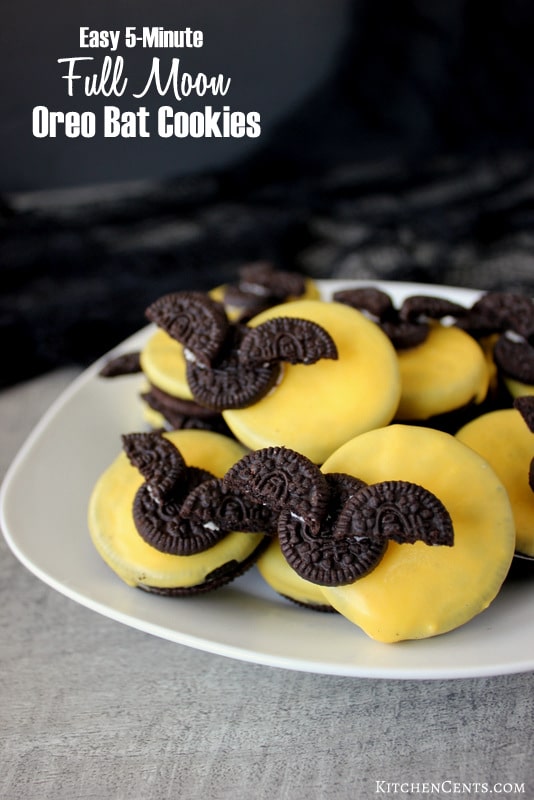Oreo Bat Cookies | 21+ Easy No Bake Halloween Treats | Kitchen Cents