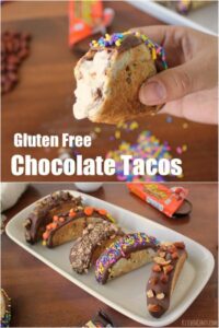 Chocolate Tacos | 29+ Delicious Superbowl Party Foods
