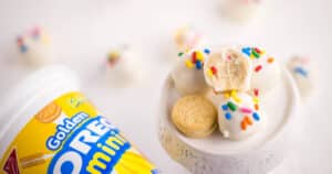 Easy Birthday Vanilla Cookie Truffles | Kitchen Cents