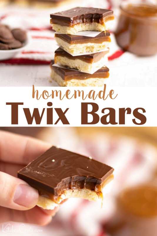 Homemade Twix Bars the perfect dessert | Kitchen Cents