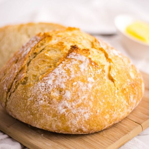 Easy no knead bread Artisan Bread Recipe | Kitchen Cents