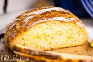 The best no-knead Easy Potato Cheddar Bread | Kitchen Cents