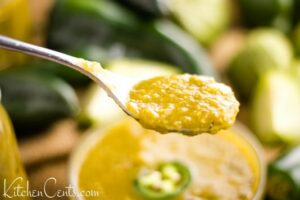 The Best Roasted Green Enchilada Sauce | Kitchen Cents