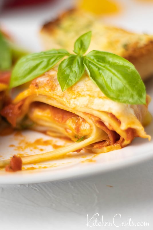 Easy Pizza Lasagna Roll Ups | Kitchen Cents