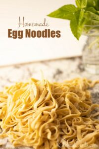 Homemade egg noodles need to be cooked | Kitchen Cents