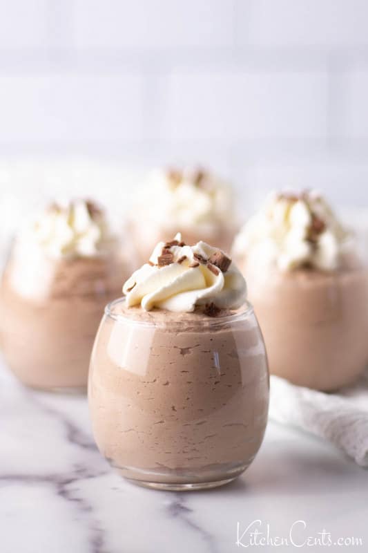 Easy Chocolate Mousse In 5 Minutes