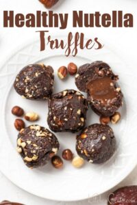 Healthy nutella Truffles | Kitchen Cents