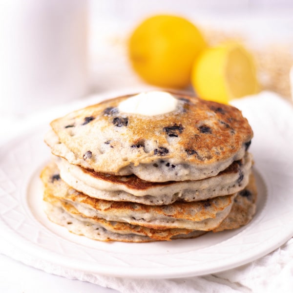 Gluten Free Lemon Blueberry Pancakes | Kitchen Cents