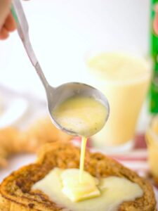 5-Minute Easy Eggnog Syrup for Christmas breakfast | Kitchen Cents