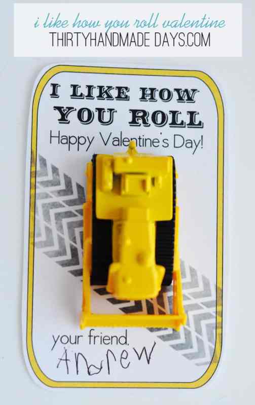 I Like How You Roll | 21+ Free Printable Valentines non-food perfect for kids