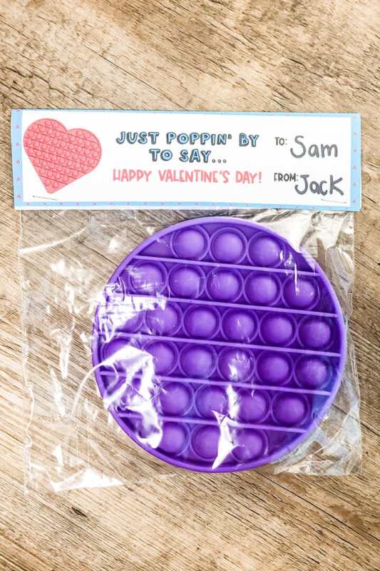 Just Poppin' By To Say.... | 21+ Free Printable Valentines non-food perfect for kids