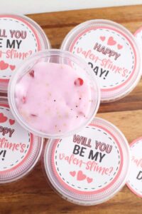 Will You Be My Valen-Slime Valentine | 21+ Free Printable Valentines non-food perfect for kids