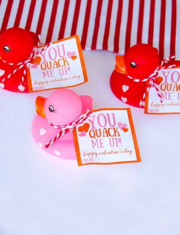 You Quack Me Up! | 21+ Free Printable Valentines non-food perfect for kids