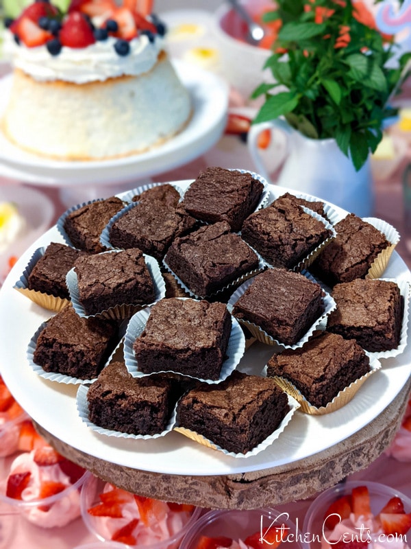 Best party brownies Easy Baby Shower Ideas perfect party ideas | Kitchen Cents