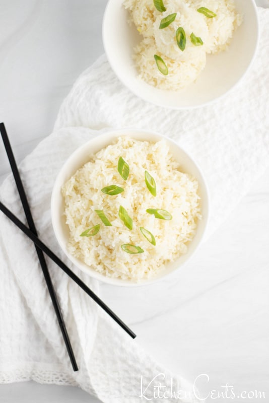 Easy 5 minute Instant Pot White Rice | Kitchen Cents