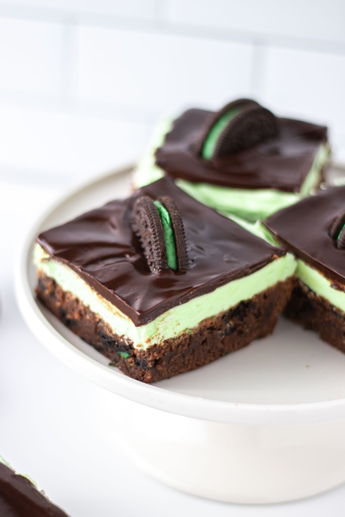 Mint Brownies for St. Patrick's Day | Kitchen Cents