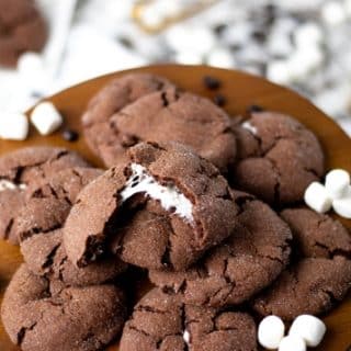 Espresso Cookies with a marshmallow surprise | Kitchen Cents