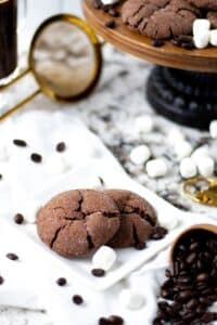Espresso Cookies with a marshmallow surprise | Kitchen Cents