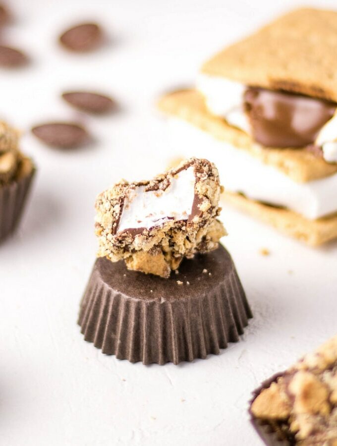 Smores Chocolates made with homemade marshmallows Kitchen Cents