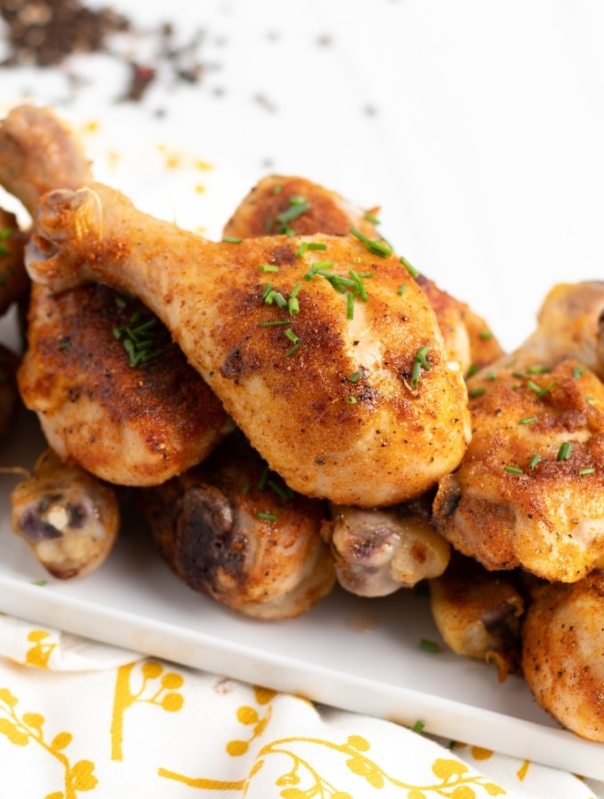 Juicy baked chicken legs | Kitchen Cents