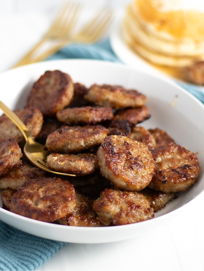 Oven Baked Sausage Patties for a crowd | Kitchen Cent