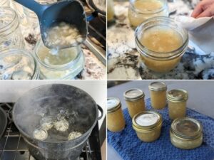 How to can sugar free jam using a water bath