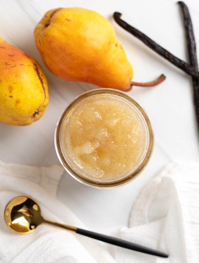 Pear Sugar Free Jam | Kitchen Cents